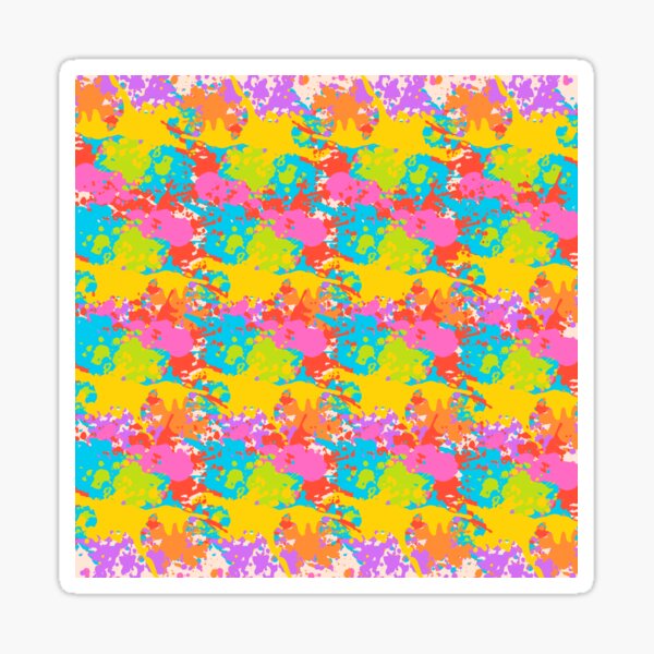 Manchas de colores Pegatina