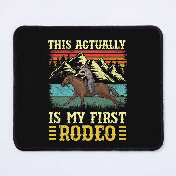 Item preview, Vintage This Actually Is My First Rodeo Country Life Cowboy  designed and sold by Best Designer.