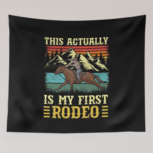 Item preview, Vintage This Actually Is My First Rodeo Country Life Cowboy  designed and sold by Best Designer.