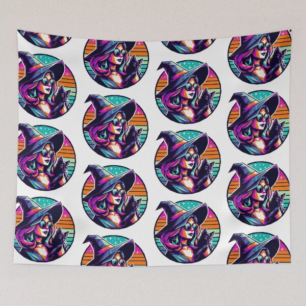 Item preview, Moira Moonbeam and her Kaleidoscope Kitten designed and sold by MyFriendMitch.