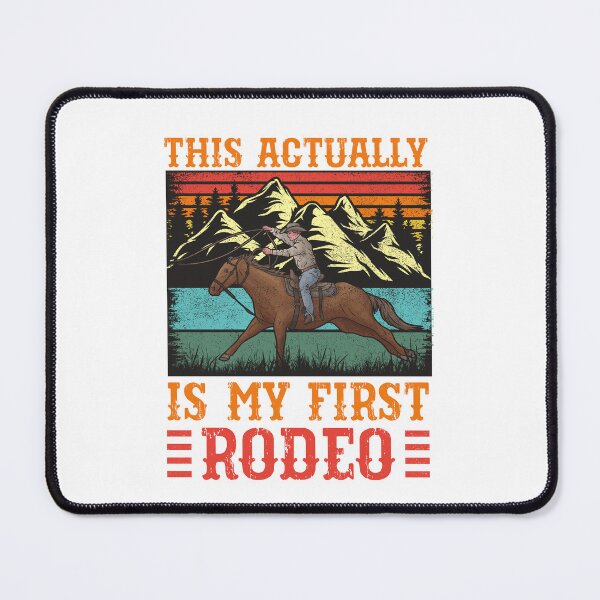 Item preview, Vintage This Actually Is My First Rodeo Country Life Cowboy  designed and sold by Best Designer.