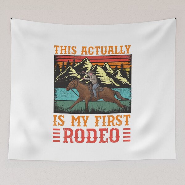 Item preview, Vintage This Actually Is My First Rodeo Country Life Cowboy  designed and sold by Best Designer.