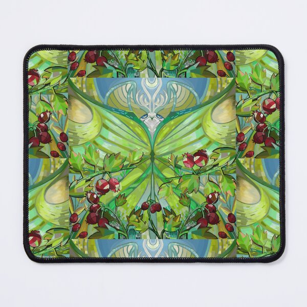 Item preview, Floral Fantasia: Moths and Botanical Bliss designed and sold by Ayam-Cemani.
