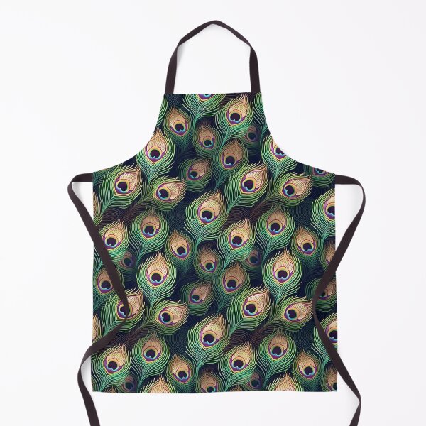 Item preview, Peacock feather pattern Seamless designed and sold by creativekrish.