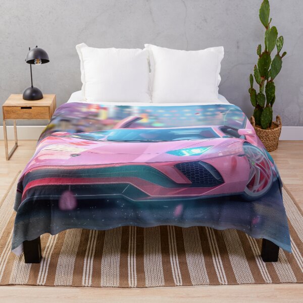 Item preview, Supercar Neon Cherry Street Racer designed and sold by OwnByCats.