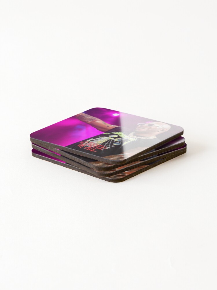 Thumbnail 4 of 5, Coasters (Set of 4), Flo Rida - Photograph designed and sold by ConcertImages.