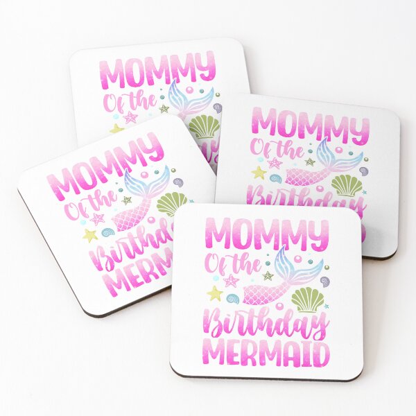 Item preview, Mommy Of The Birthday Mermaid Family Matching Party Squad designed and sold by Best Designer.