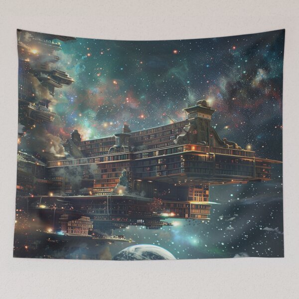 Item preview, The Galactic Library  designed and sold by KingAbyss.