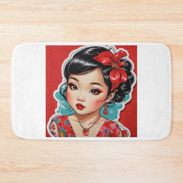 Item preview, Pin-up Asian Girl designed and sold by Shiwwa.