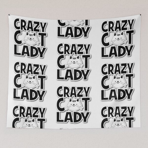 Item preview, CRAZY CAT LADY  designed and sold by mando24895.