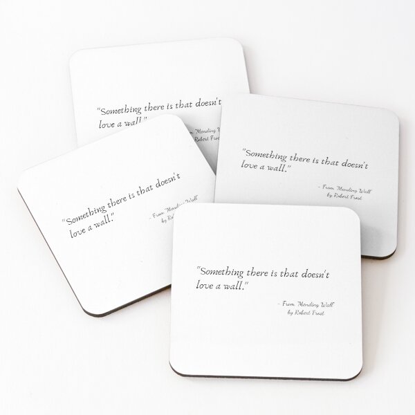 Item preview, A Quote from "Mending Wall" by Robert Frost designed and sold by Poemit.