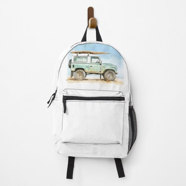Item preview, D90 Watercolor Vintage 4x4 on the beach designed and sold by blackdogshop.