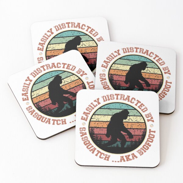 Item preview, Easily Distracted by Bigfoot designed and sold by ChefOCreations.