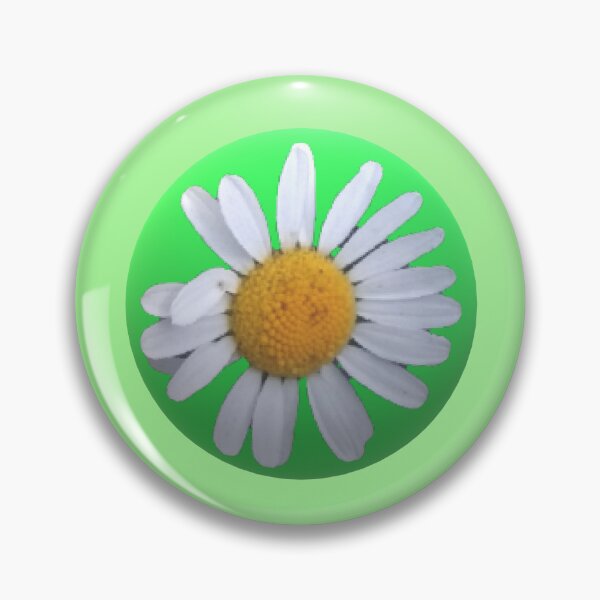 Item preview, daisy in green dot  designed and sold by miaterinka.