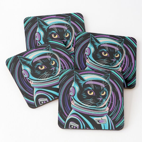 Item preview, Astronaut Cat Portrait designed and sold by karsad.