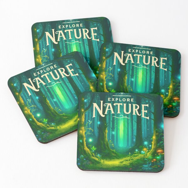 Item preview, Explore Nature - Mystical Forest Artwork designed and sold by AdelkoDesigns.