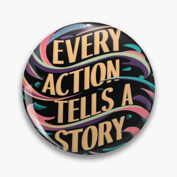 Item preview, Dynamic Typography of the Every Action Tells a Story - Behavior Analysis designed and sold by DesigntshirtWB.