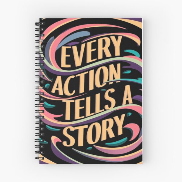 Item preview, Dynamic Typography of the Every Action Tells a Story - Behavior Analysis designed and sold by DesigntshirtWB.