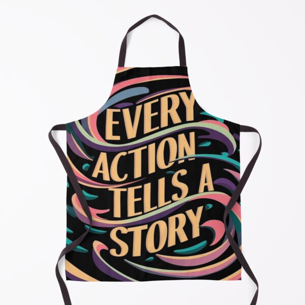 Item preview, Dynamic Typography of the Every Action Tells a Story - Behavior Analysis designed and sold by DesigntshirtWB.