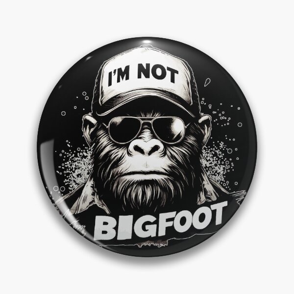 Item preview, Bigfoot In Disguise Sunglasses Trucker Hat designed and sold by TomFrontierArt.