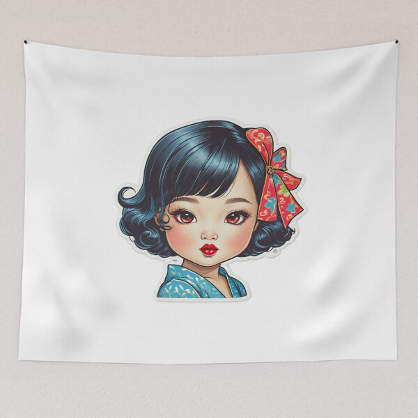 Item preview, Pin-up Asian Girl designed and sold by Shiwwa.