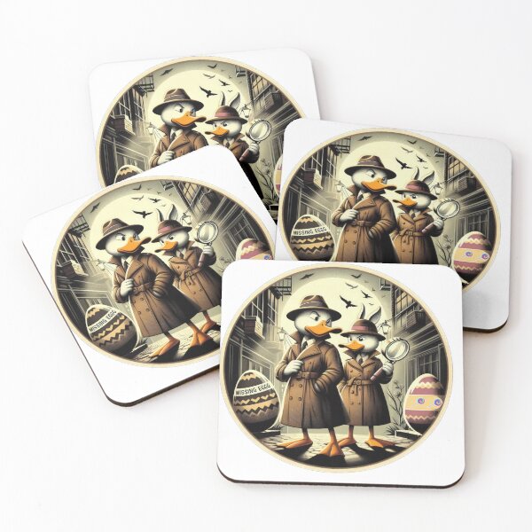 Item preview, duck detectives Easter Funny animals   designed and sold by Expressions-Sel.