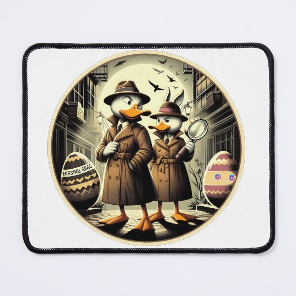 Item preview, duck detectives Easter Funny animals designed and sold by Expressions-Sel.