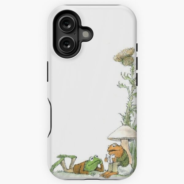 Vista previa del artículo con la obra «Funda para iPhone Rana y Sapo», diseñado y vendido por Mirabella97.