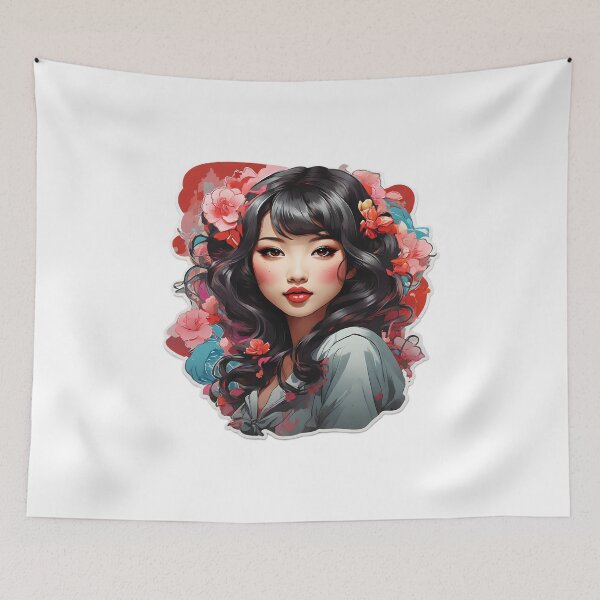 Item preview, Pin-up Asian Girl designed and sold by Shiwwa.