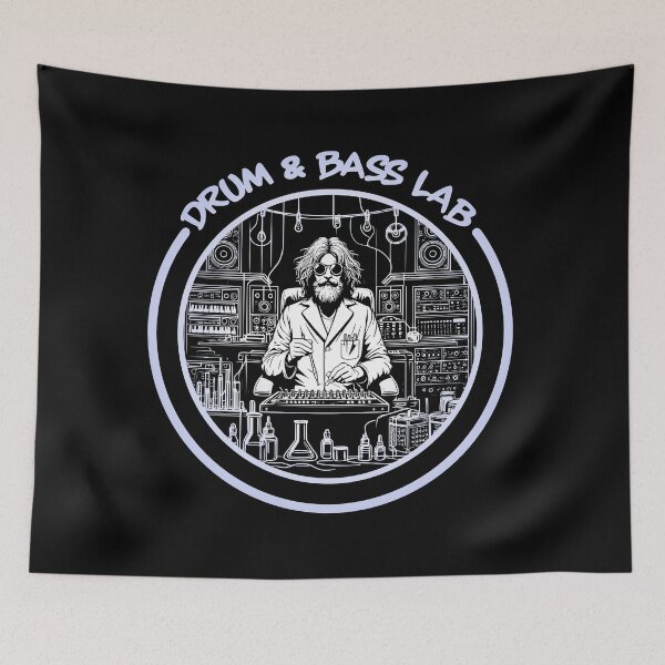 Item preview, Drum and bass lab, DNB LABO designed and sold by CutOriginalArt.