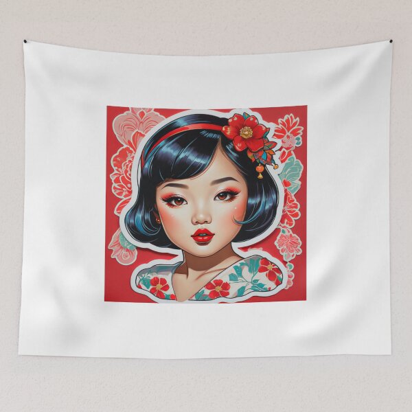 Item preview, Pin-up Asian Girl designed and sold by Shiwwa.