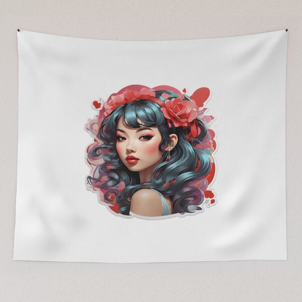 Item preview, Pin-up Asian Girl designed and sold by Shiwwa.