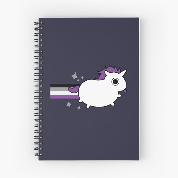 Item preview, Treats the Unicorn: Asexual Pride Flag designed and sold by katiecrumpton.