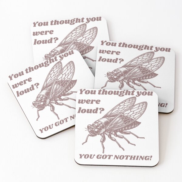 Item preview, Cicada Fly - You Got Nothing designed and sold by WanderWildlyCo.