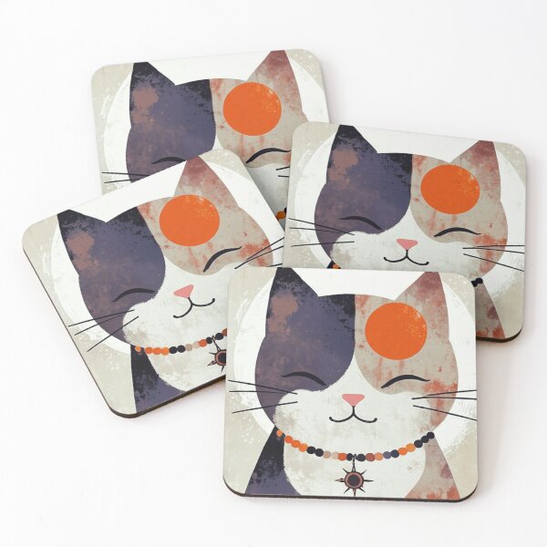 Item preview, Abstract Boho Sun Bowls black Cats  designed and sold by ArtiseGraphics.