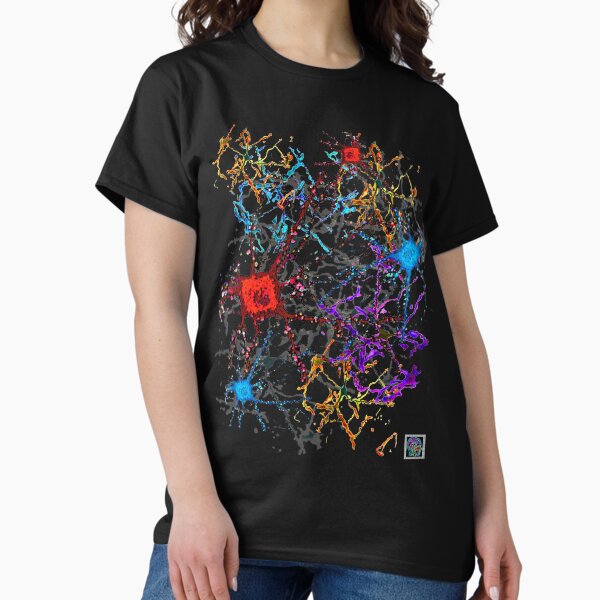 Vista previa del artículo con la obra «"Neuronas 1" ©», diseñado y vendido por Lisa Clark - Thinker Collection STEM Art and MORE.