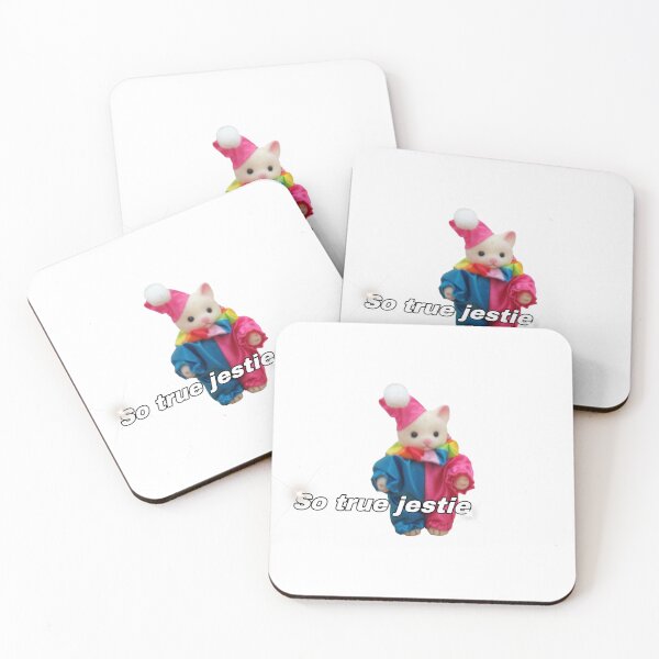 Item preview, “So true Jestie” clown meme sticker designed and sold by booettebabe.