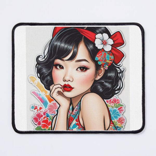 Item preview, Pin-up Asian Girl designed and sold by Shiwwa.