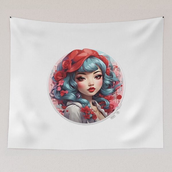 Item preview, Pin-up Asian Girl designed and sold by Shiwwa.