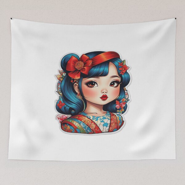 Item preview, Pin-up Asian Girl designed and sold by Shiwwa.
