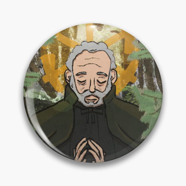 Item preview, St. Isaac Jogues poster designed and sold by Potates-Saints.