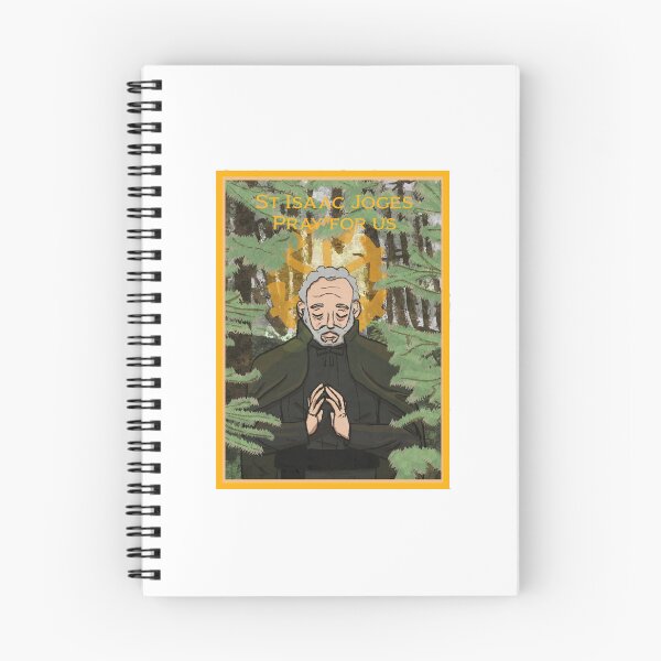 Item preview, St. Isaac Jogues poster designed and sold by Potates-Saints.