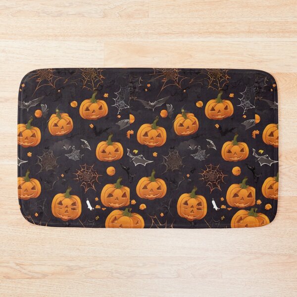 Item preview, Cute Pumpkin halloween ghost pattern for printing designed and sold by Artkitokri.