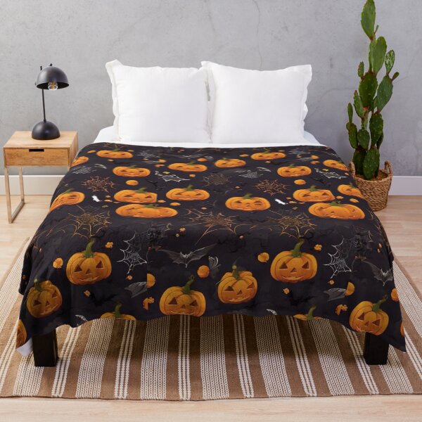 Item preview, Cute Pumpkin halloween ghost pattern for printing designed and sold by Artkitokri.