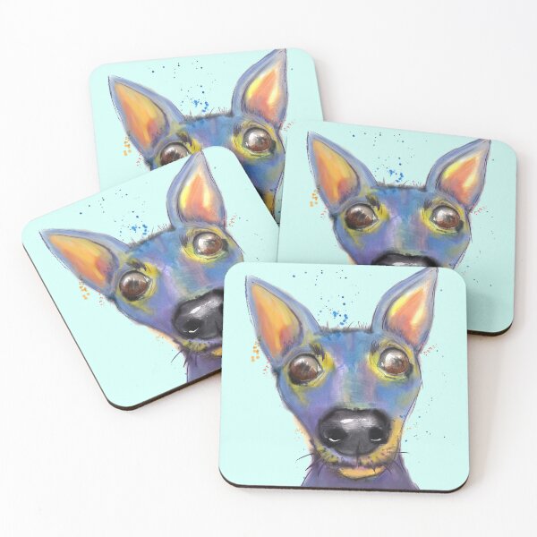Item preview, Funny Colorful Dog Illustration: Pawsitively Obsessed designed and sold by adriaquart.