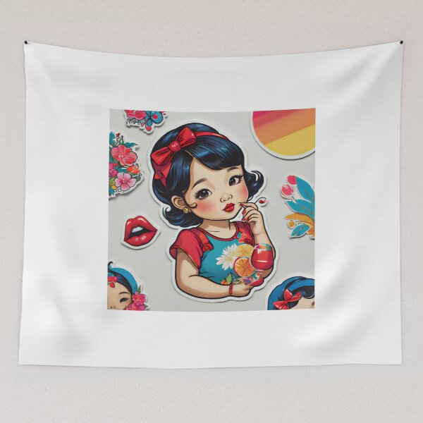Item preview, Pin-up Asian Girl designed and sold by Shiwwa.