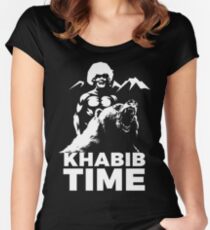 KHABIB TIME Women's Fitted Scoop T-Shirt