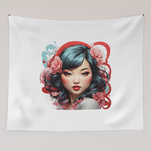 Item preview, Pin-up Asian Girl designed and sold by Shiwwa.