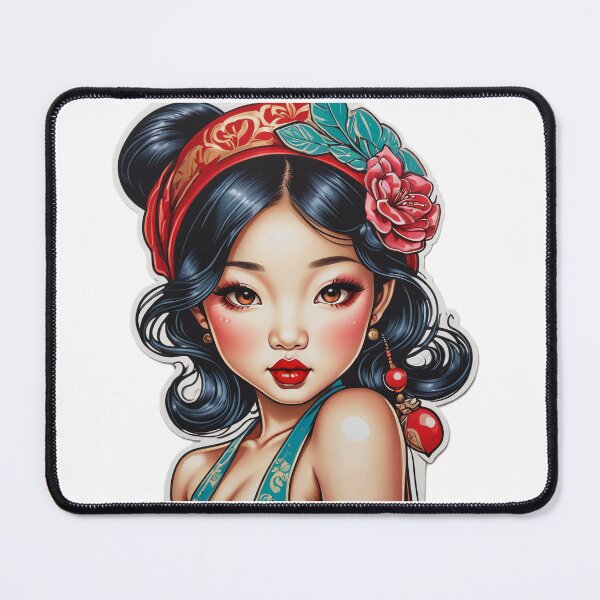 Item preview, Pin-up Asian Girl designed and sold by Shiwwa.