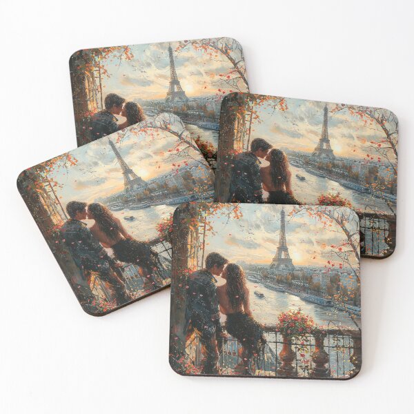 Item preview, Enchanted Love in Paris: A Magical Tale of Passion and Sighs designed and sold by ArtPricarpe.